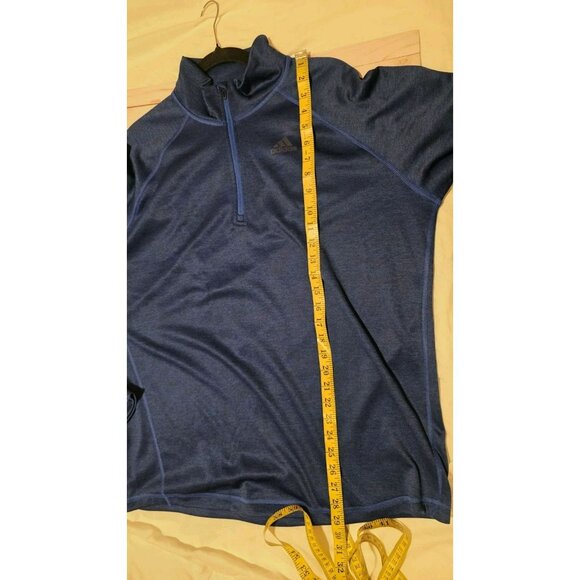 Adidas Top Climalite Quarter Zip Pullover Mens Size XL activewear preppy golfing - Picture 5 of 8
